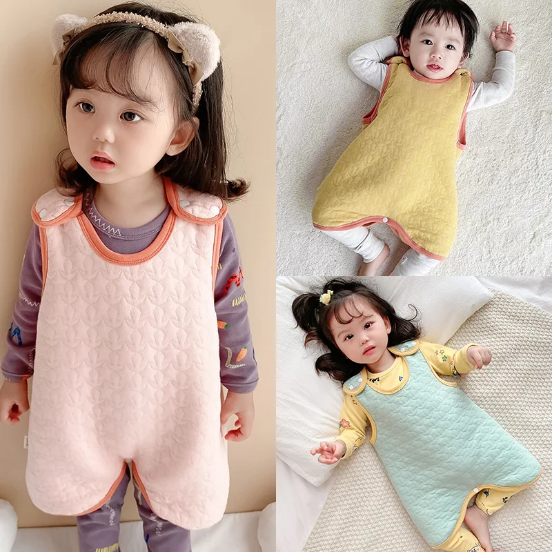 2021 детский стеганый спальный мешок без рукавов для мальчиков и девочек