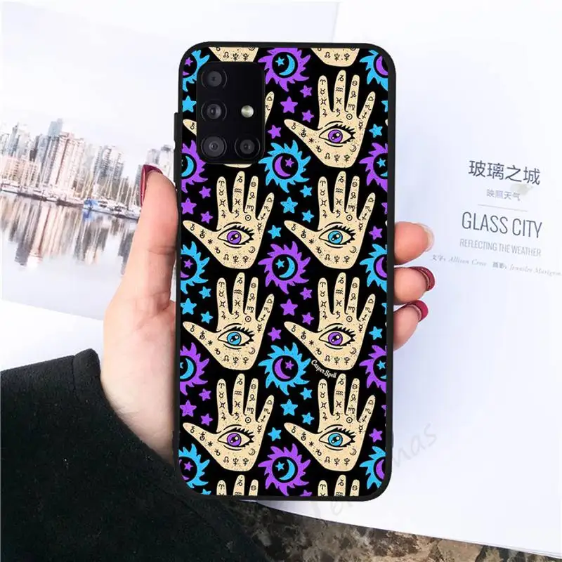 

Evil Eye Phone Case black For Samsung galaxy S 21 20 10 8 A 51 71 50 21s 70 40 20 20e note 10 plus Ultra 5g fe
