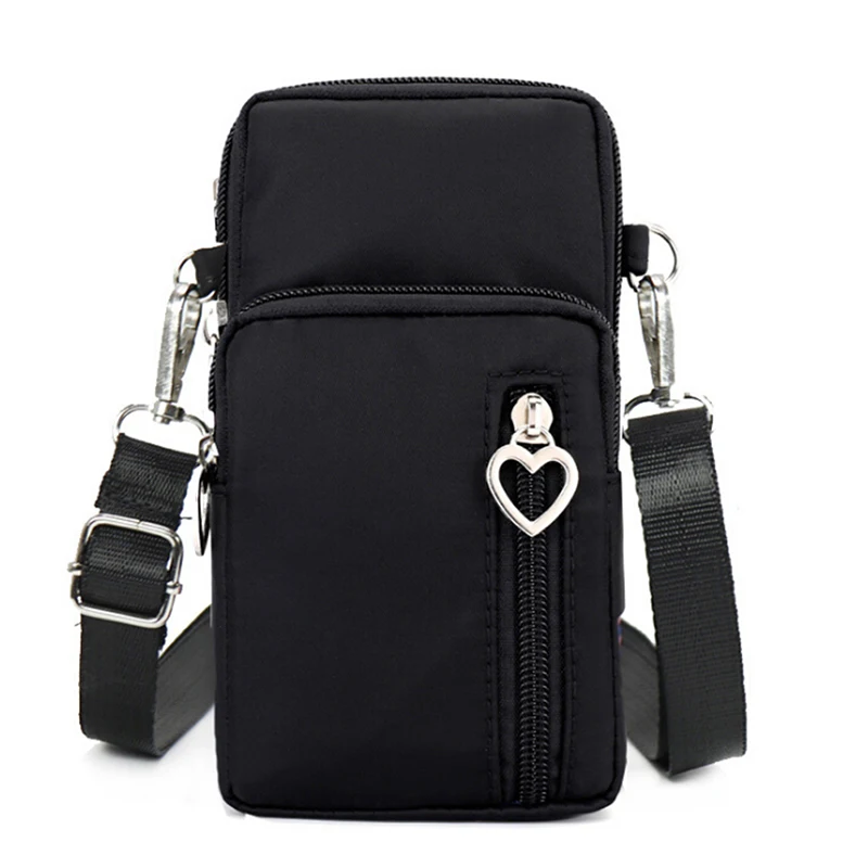

New 1PCS Crossbody Shoulder Bags Fashion Women Sports Square Bag Mini Cellphone Pouch