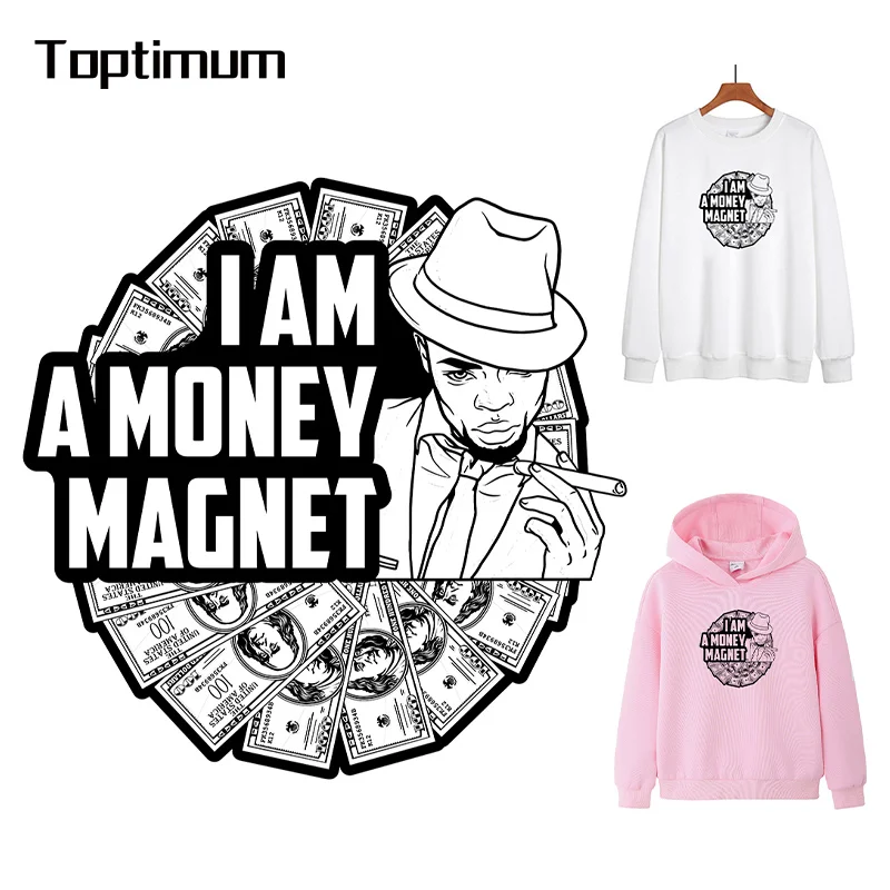 Мужские термоклейкие нашивки для одежды черные Стикеры глажки футболок курток