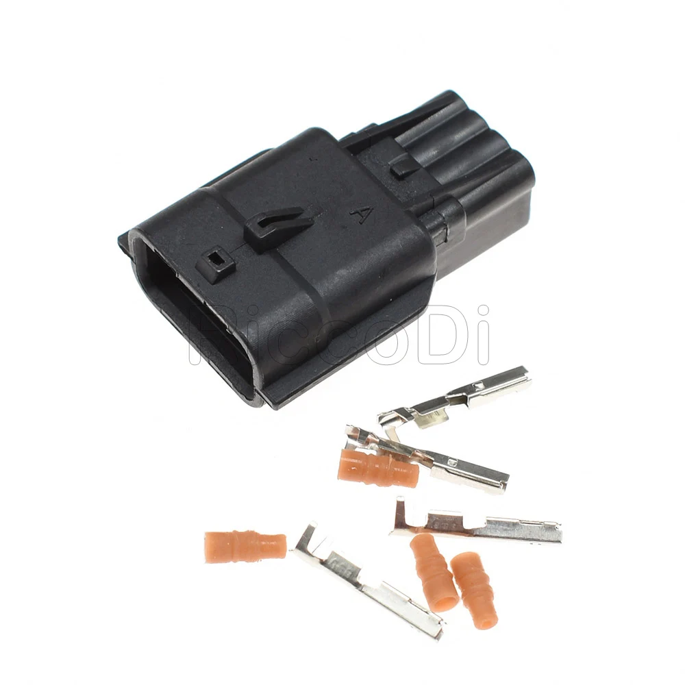 3 комплекта 4 контактный водонепроницаемый штекер гнездо Электрический