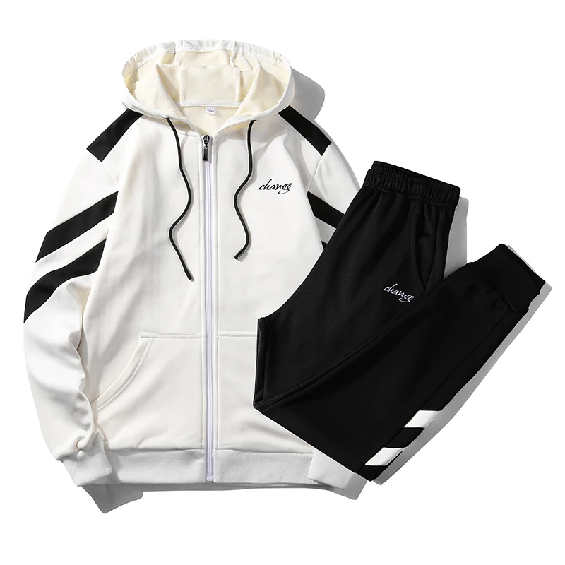 

Brand Clothing Men's Fashion Tracksuit Casual Sportsuit Men Hip Hop Hoodies Sweatshirts Sportswear Plus Size Male Joggers Set