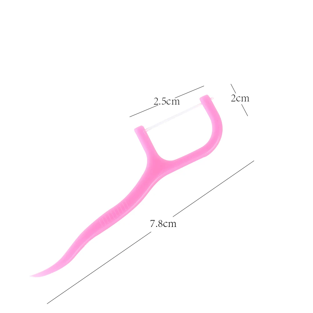 100 шт. зубочистки для чистки зубов|Держатель зубной нити| |