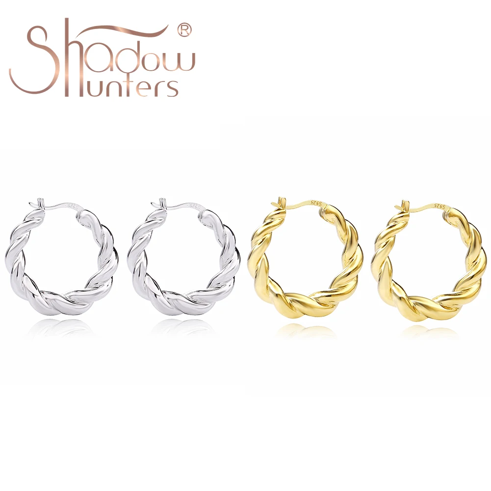 

Сумеречные Высококачественная TF карта с фактическим 100% 925 стерлингового серебра витые серьги-гвоздики, серьги для женщин, серебро 925 серьги-...