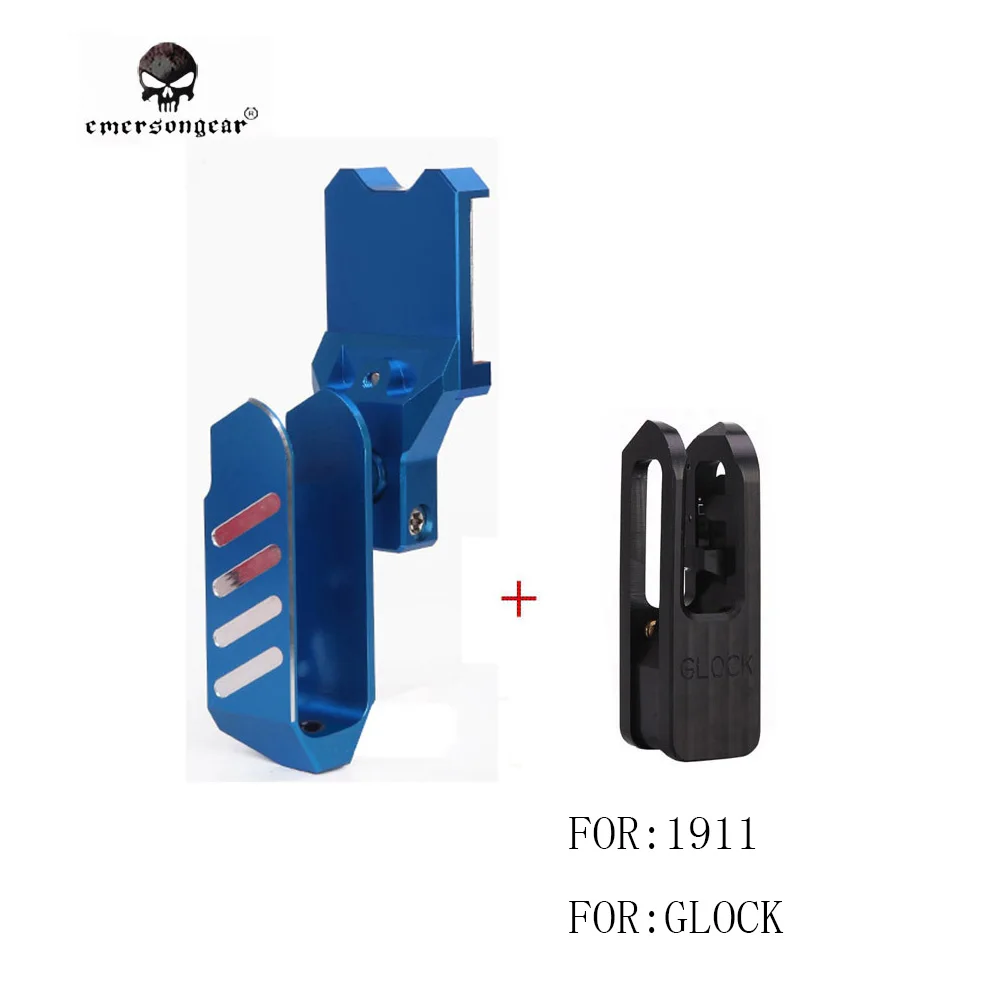 Emersongear высококачественный Glock/1911 IPSC CNC алюминиевый гоночный мастер кобура и вставной блок