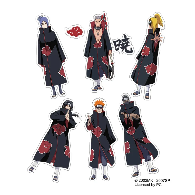 Наклейки для косплея Brdwn NARUTO; Deidara Pain Konnan Hidan Kakuzu Kisame Zed Tobi Akatsuki Red Cloud Наклейки для косплея Brdwn NARUTO; Deidara Pain Konnan Hidan Kakuzu Kisame Zed Tobi Akatsuki Red Cloud