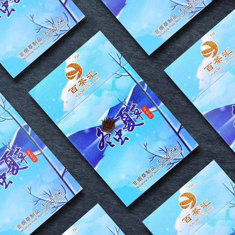 Чай густой здоровый чай Кордицепс Синенсис для остановки курения 100% бездымный 100