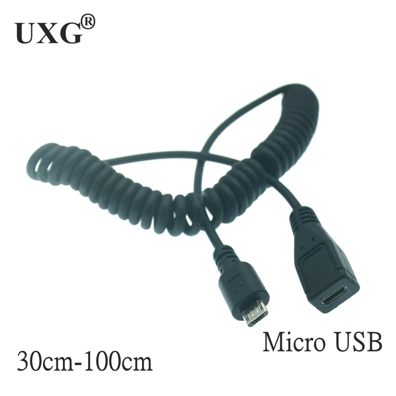 

Кабель-удлинитель Micro USB со штекером и разъемом типа «мама»