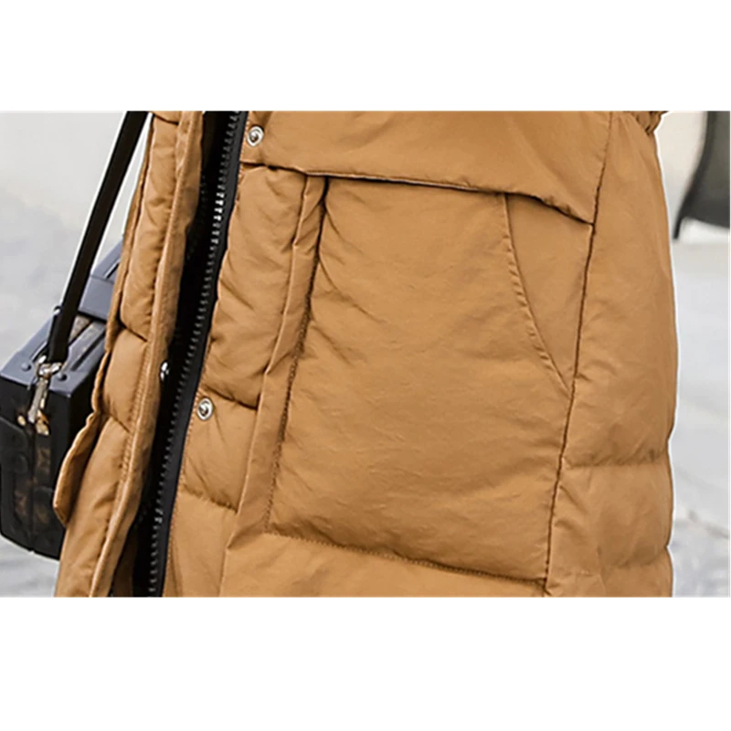 Зимние женские куртки с подкладкой 2020 пальто большим меховым воротником верхняя