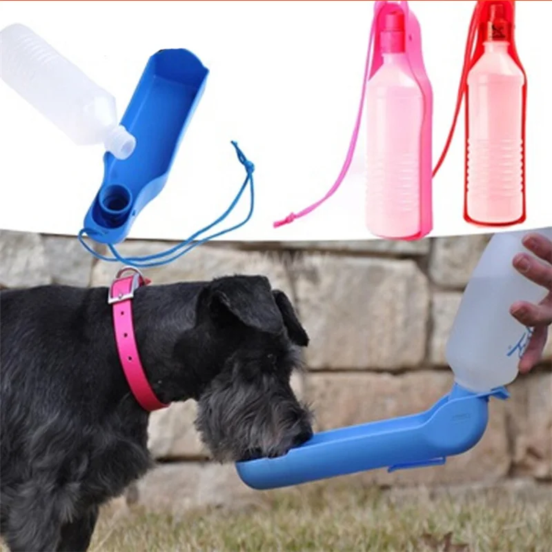 Поилка для домашних животных 250 мл 500 мл|Кормление собаки| |