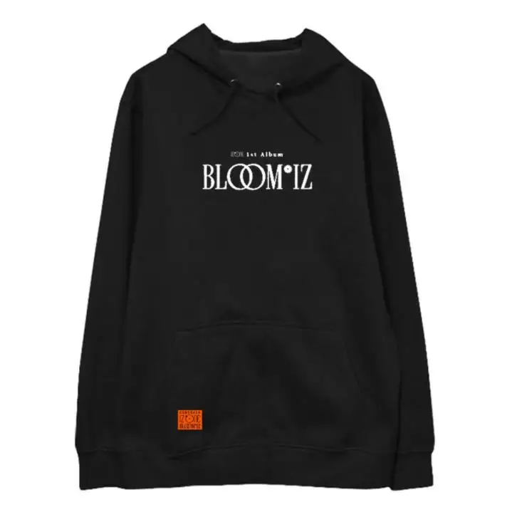 Kpop izone bloom iz same printing pullover loose sweatshirt unisex k-pop fashion fleece/thin hoodies for autumn winter | Женская одежда