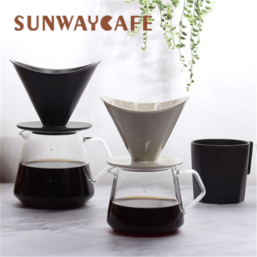 Кофейная капельница V60 стильная кофейная капельная чашка с фильтром кружка для