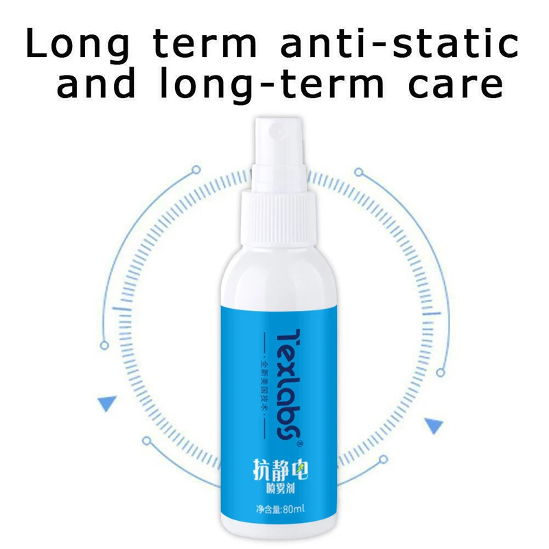 Антистатические ткани спрей для волос балансировка пополняет влажные одеяла