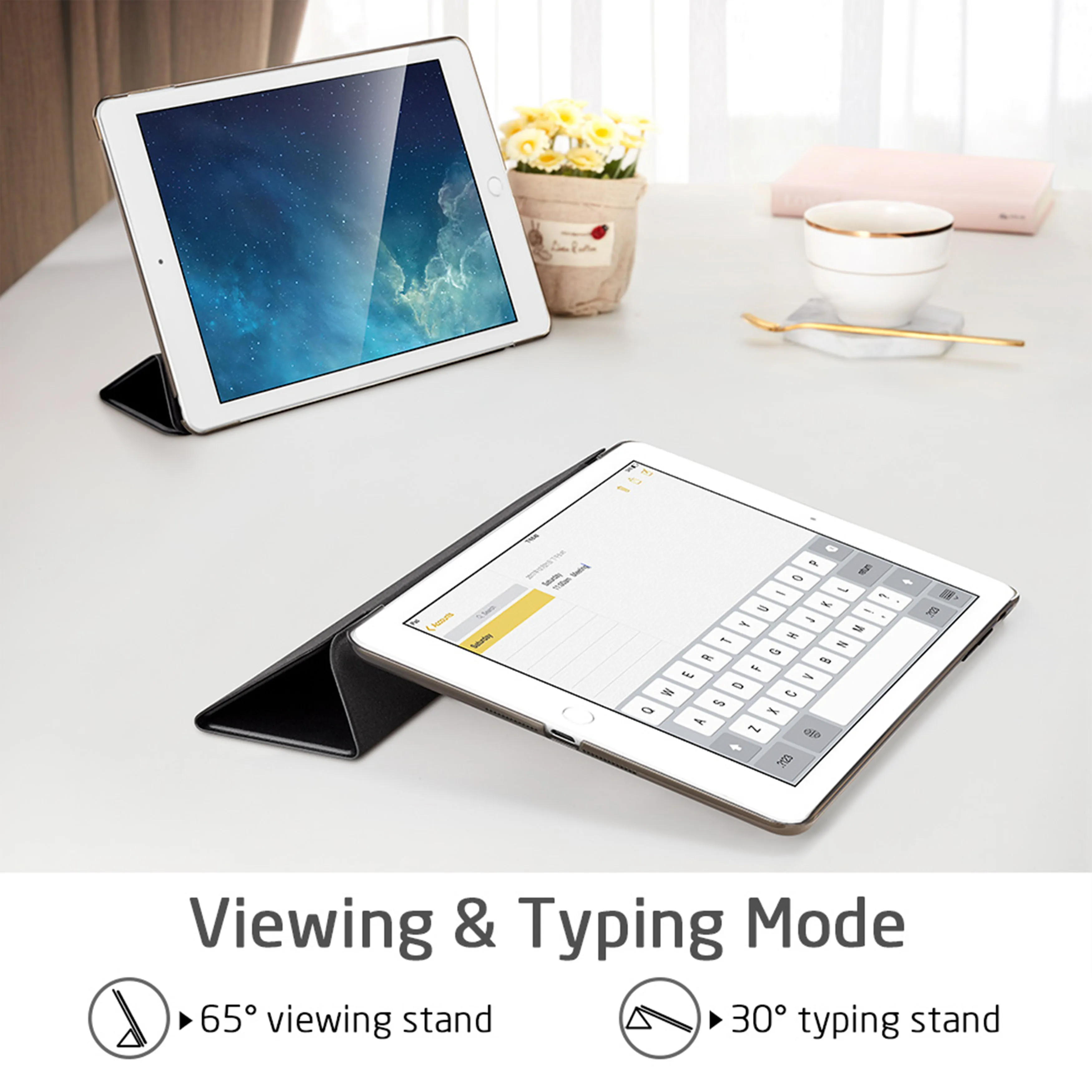 Магнитный чехол для Apple iPad Air 2 9 7 дюйма A1566 A1567 откидной планшета кожаный