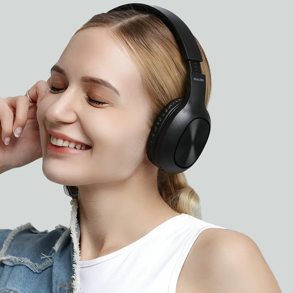 Mixcder HD901 Bluetooth наушники Беспроводная гарнитура наушники с микрофоном TF карта для телефона музыка складные регулируемые наушники