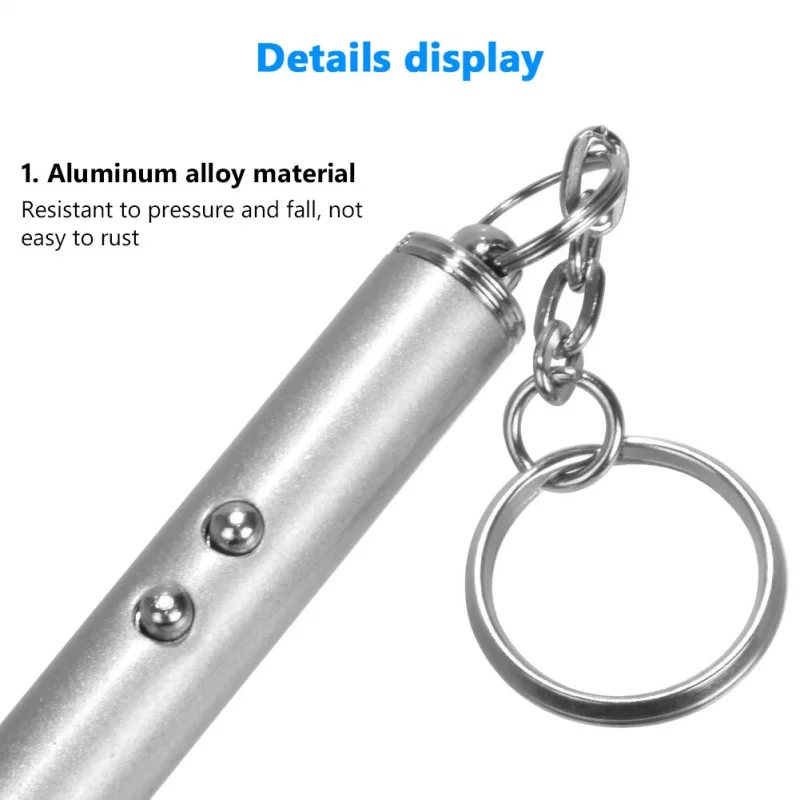 Игрушка для кошек и домашних животных 2 в 1 красная лазерсветильник указка