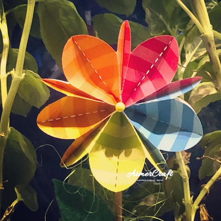 3D цветок Звезда Металла резки штампы трафарет для скрапбукинга DIY декоративное