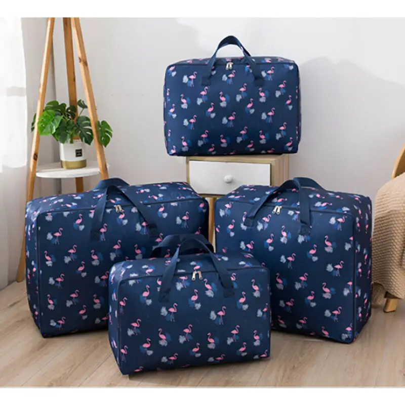 

2019 Newest Fashion Home Clothes Quilt Pillow Blanket Storage Bag Travel Luggage Organizer Bag