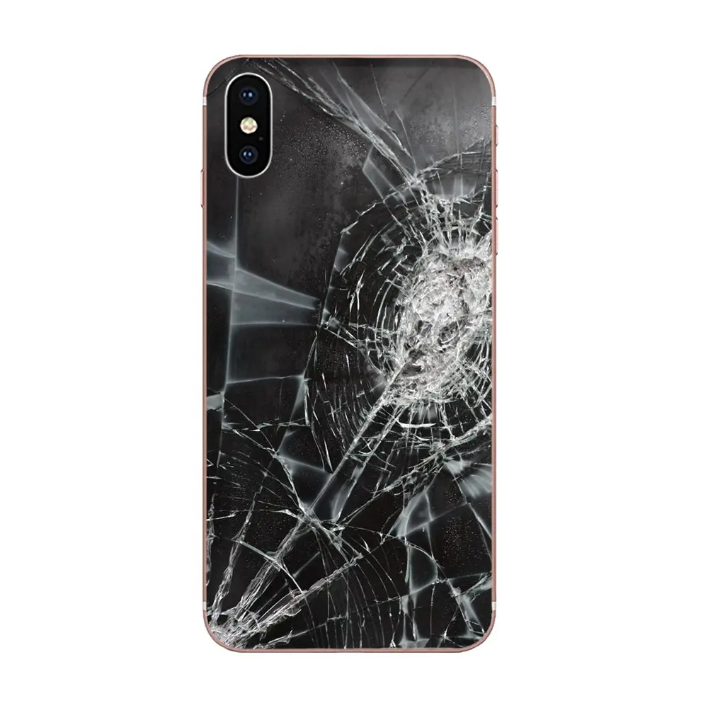 Разбитый экран из ТПУ для Huawei Honor 4C 5A 5C 5X 6 6A 6X 7 7A 7C 7X 8 8C 8S 9 10 10i 20 20i Lite Pro | Мобильные