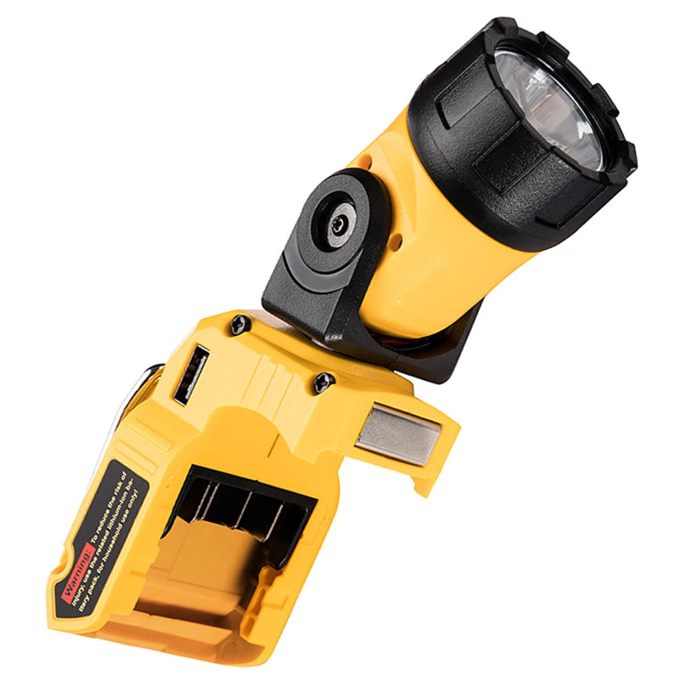 

Flashlight DCL510 10.8-12V Rechargeable Rotatable Torch LED Work Light Compatible With Dewalt 12V MAX Lithium-Ion Battery