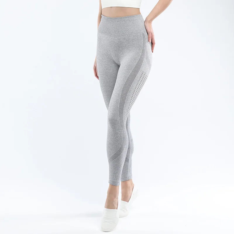 Mindstream Running High Waist Tights Seamless Leggings Fitness Stretch Sports Yoga Pants Push Up Full Length Flex | Спорт и