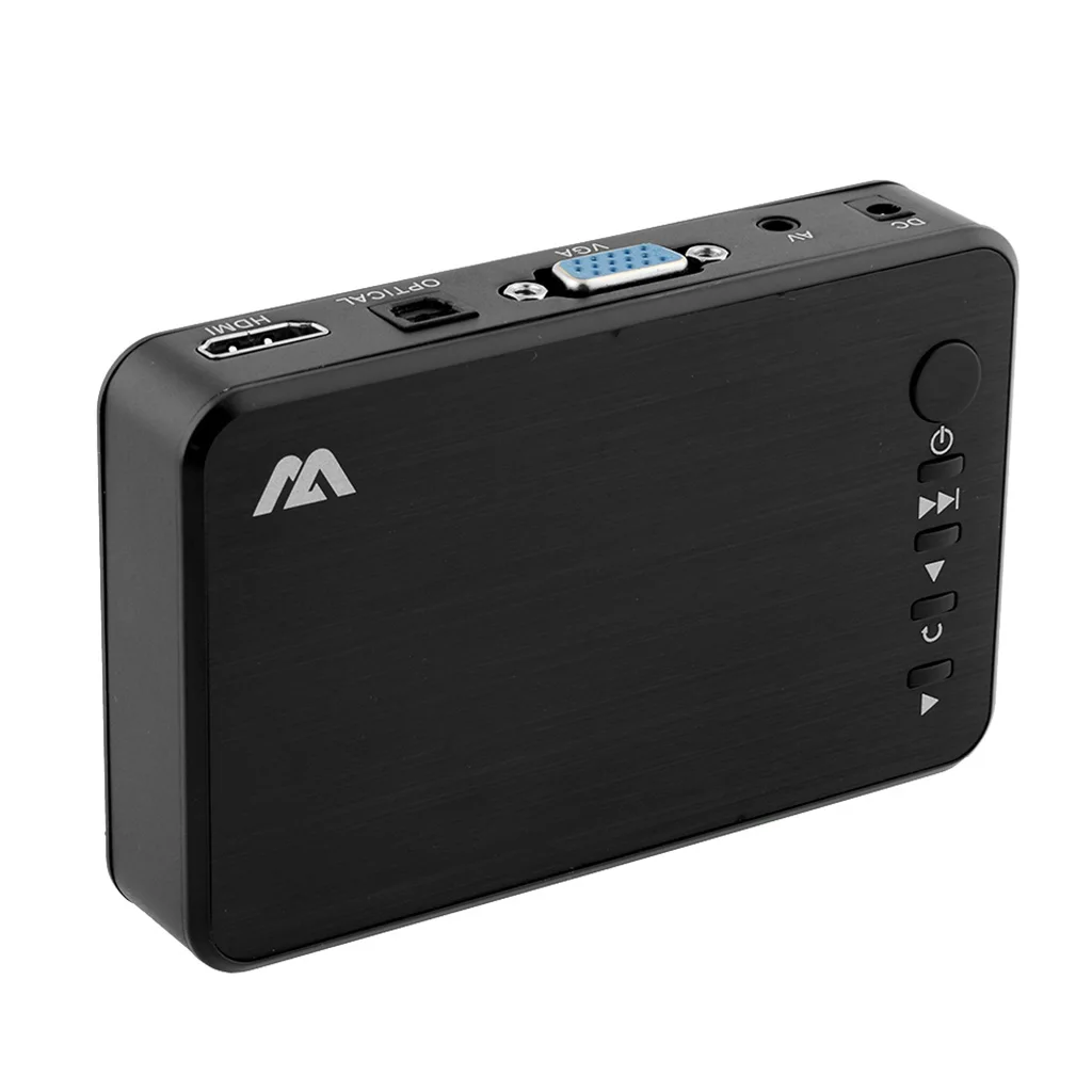 Multi TV Media Player HDMI 1080P HD USB SD MMC RMVB MP3 AVI MKV US Plug | Электроника