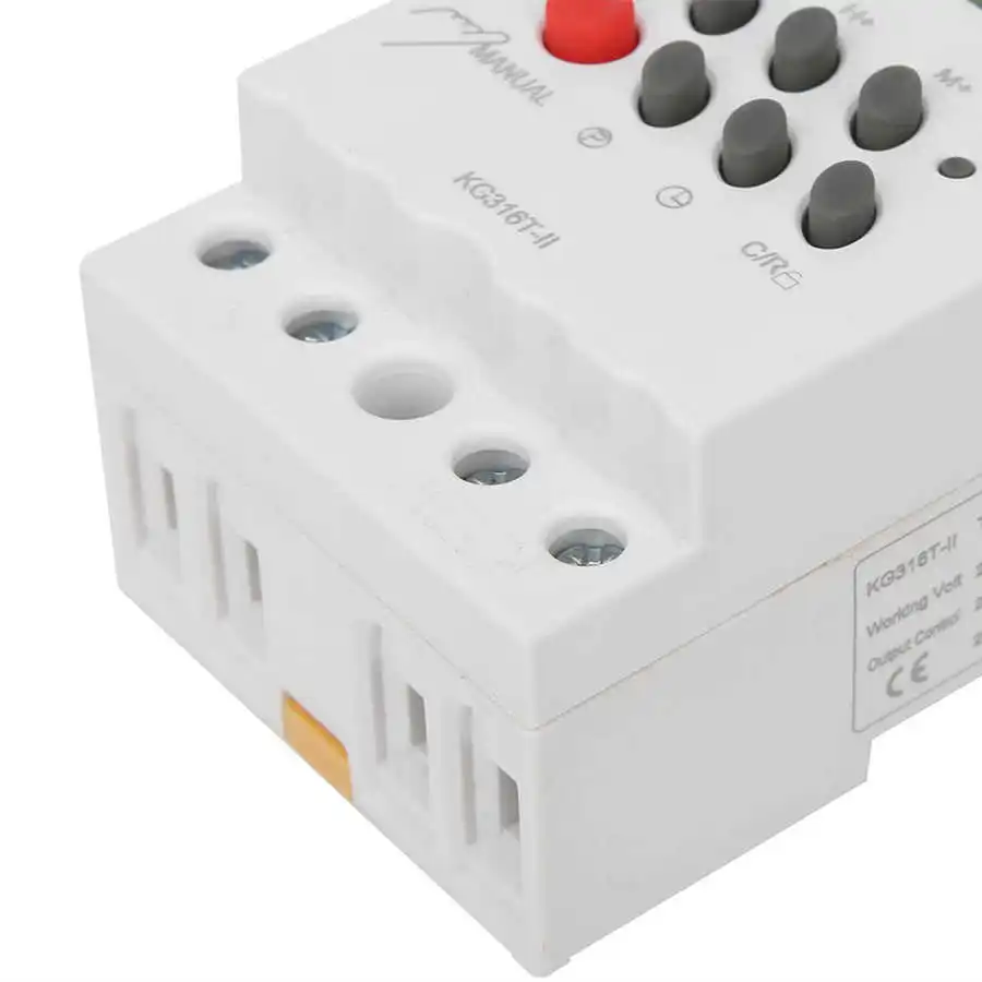 Цифровой таймер с ЖК-дисплеем микрокомпьютер электронный переключатель ABS 220 В