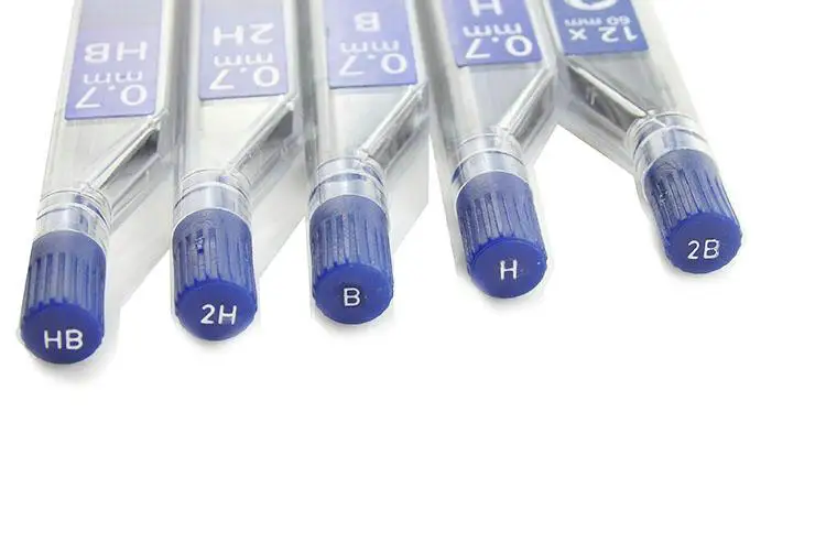 1 трубка STAEDTLER 250 механический карандаш 12/трубки 0 7 мм 2h/ч/HB/B/2B профессиональный