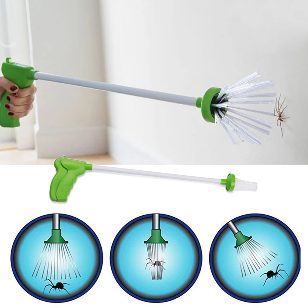 

Critter Catcher Hand-Held Insect Catching Spider Trap Artifact Insect Grabber Travel Friendly Humane Trap Pest Control Tools