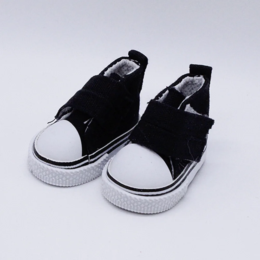 1 пара 5 см кукольные туфли джинсовые кроссовки для кукол модные брезентовые мини