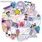 50 шт.упак. милые парным этикетка Kawaii Стикеры s для мотоцикла ноутбука скейтборд мобильный телефон гитары Сделай Сам ручной наклейки в альбом