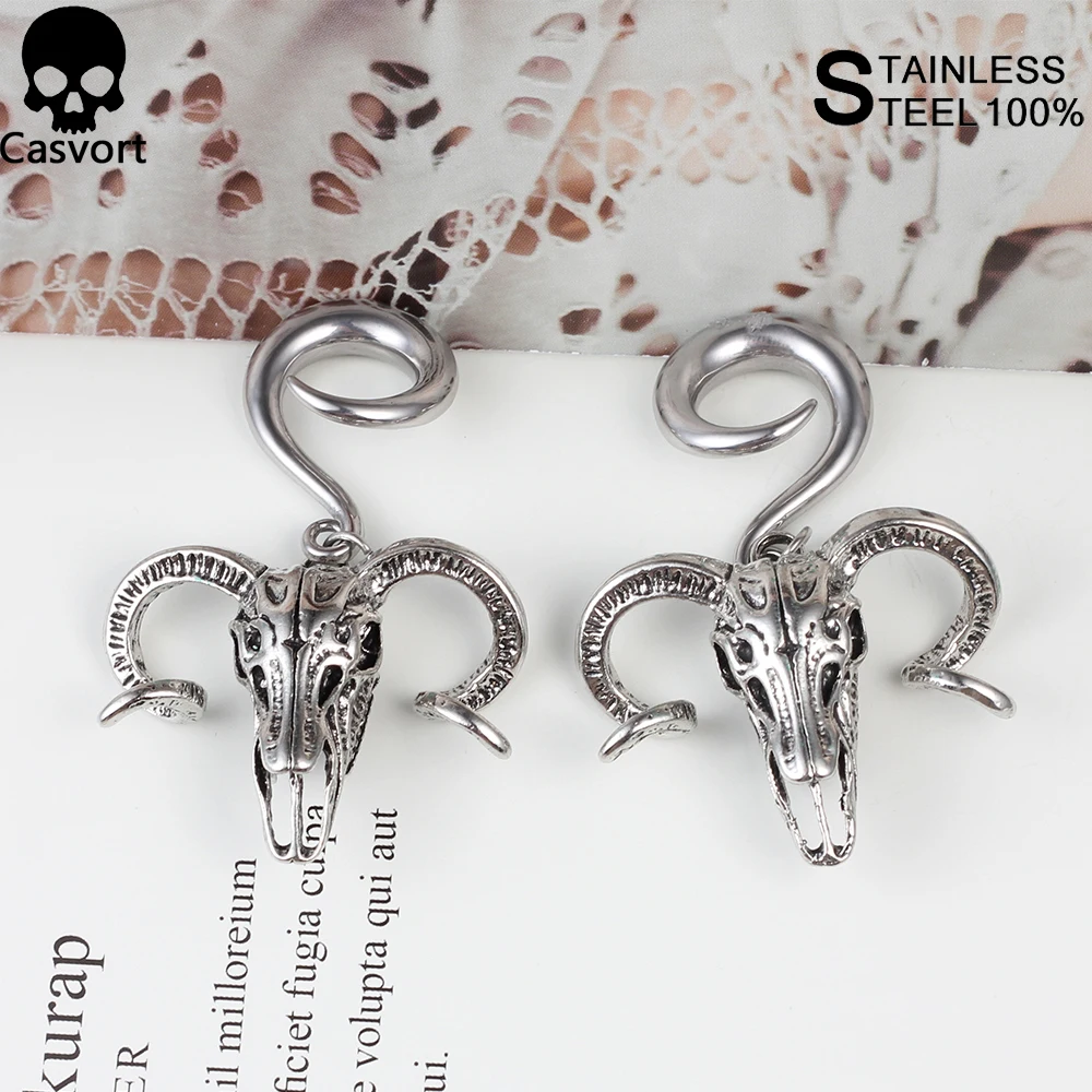 2 шт./партия туннели для пирсинга из нержавеющей стали|Украшения тела| |