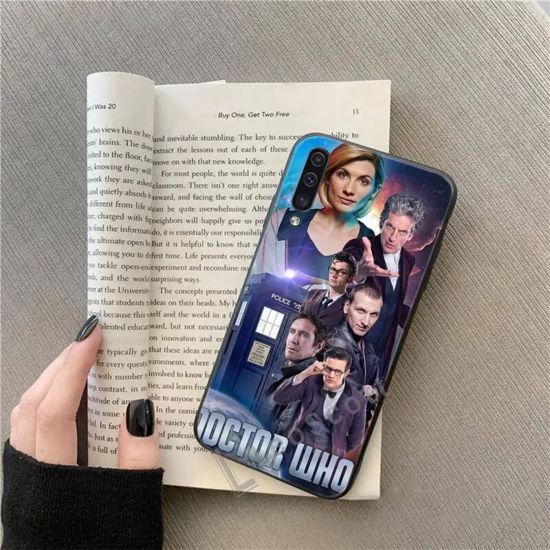 

Tardis Box Doctor Who Phone Case For Samsung A40 A31 A50 A51 A71 A20E A20S S8 S9 S10 S20 Plus note 20 ultra
