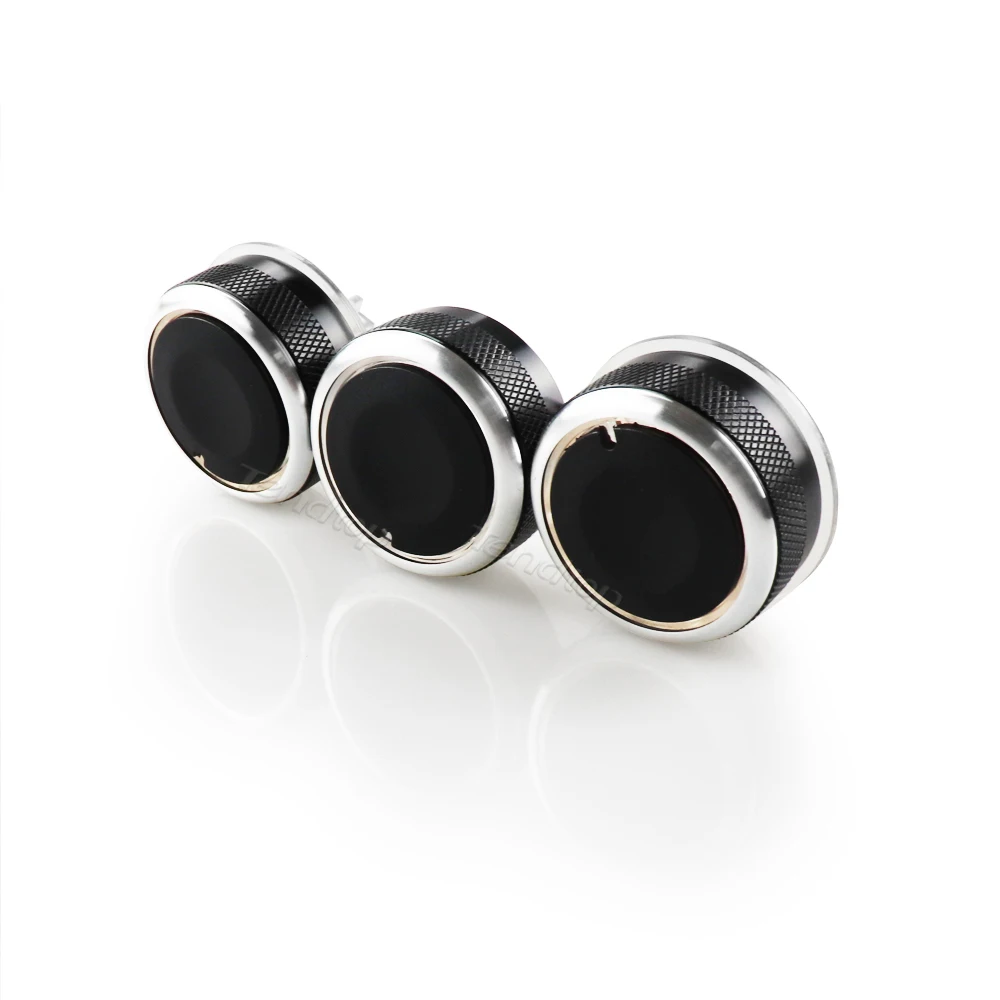 

Car Ac Knobs Buttons Air Conditioning Heat Control Panel Switch For Toyota Corolla EX Aluminum Alloy Car Assessories