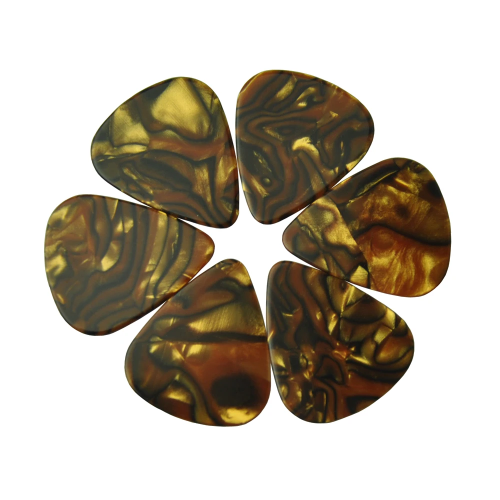 Lots of 100 pcs New Heavy 0.96mm Guitar Picks Plectrums Celluloid Assorted colors | Спорт и развлечения