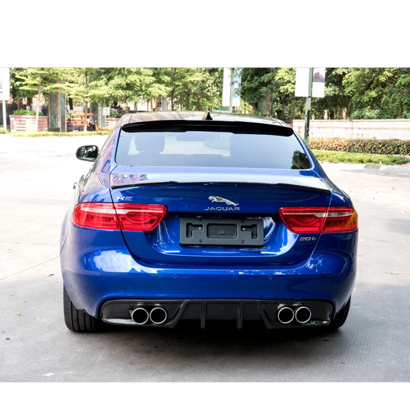 Задний спойлер для багажника губа крыло Jaguar XE Sedan 4-Door 2015-2018 K стикер отделки