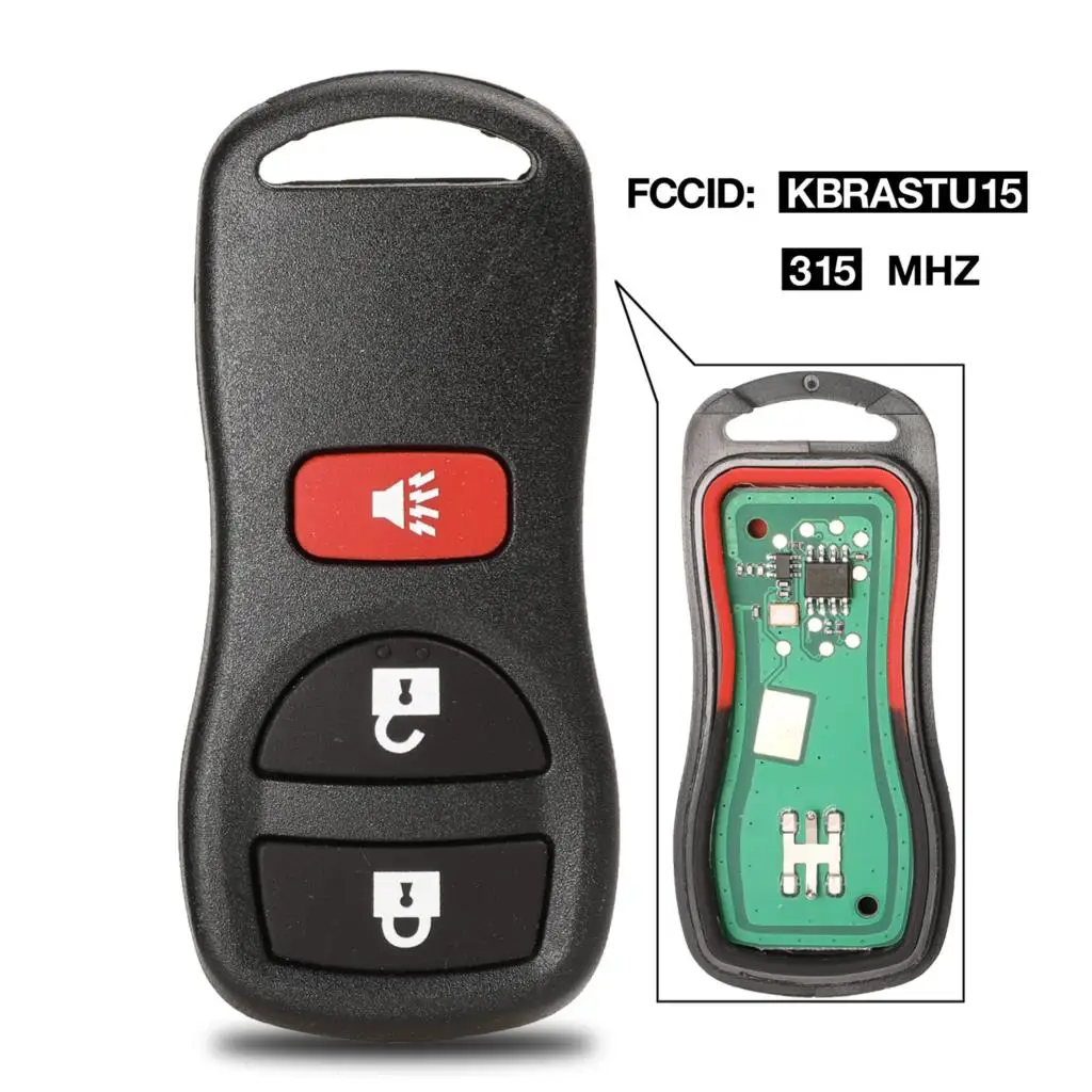 Kutery 315 МГц Автомобильный ключ без ключа для Infiniti/Nissan Frontier Murano Armada Pathfinder Versa Altima Maxima