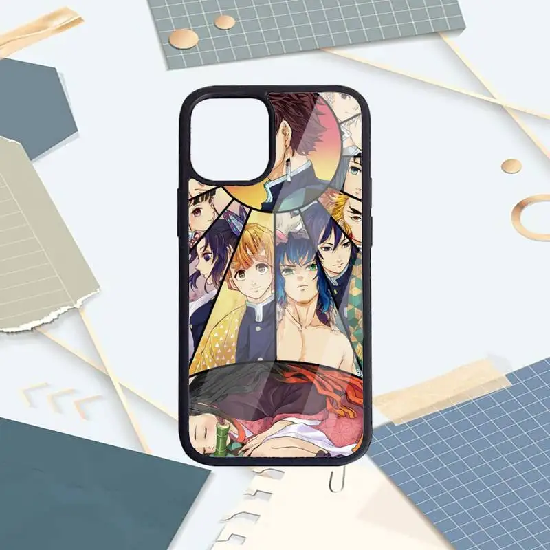 

Kamado Nezuko Kimetsu no Yaiba Demon Slayer Phone Case PC for iPhone 11 12 pro XS MAX 8 7 6 6S Plus X 5S SE 2020 XR Luxury brand