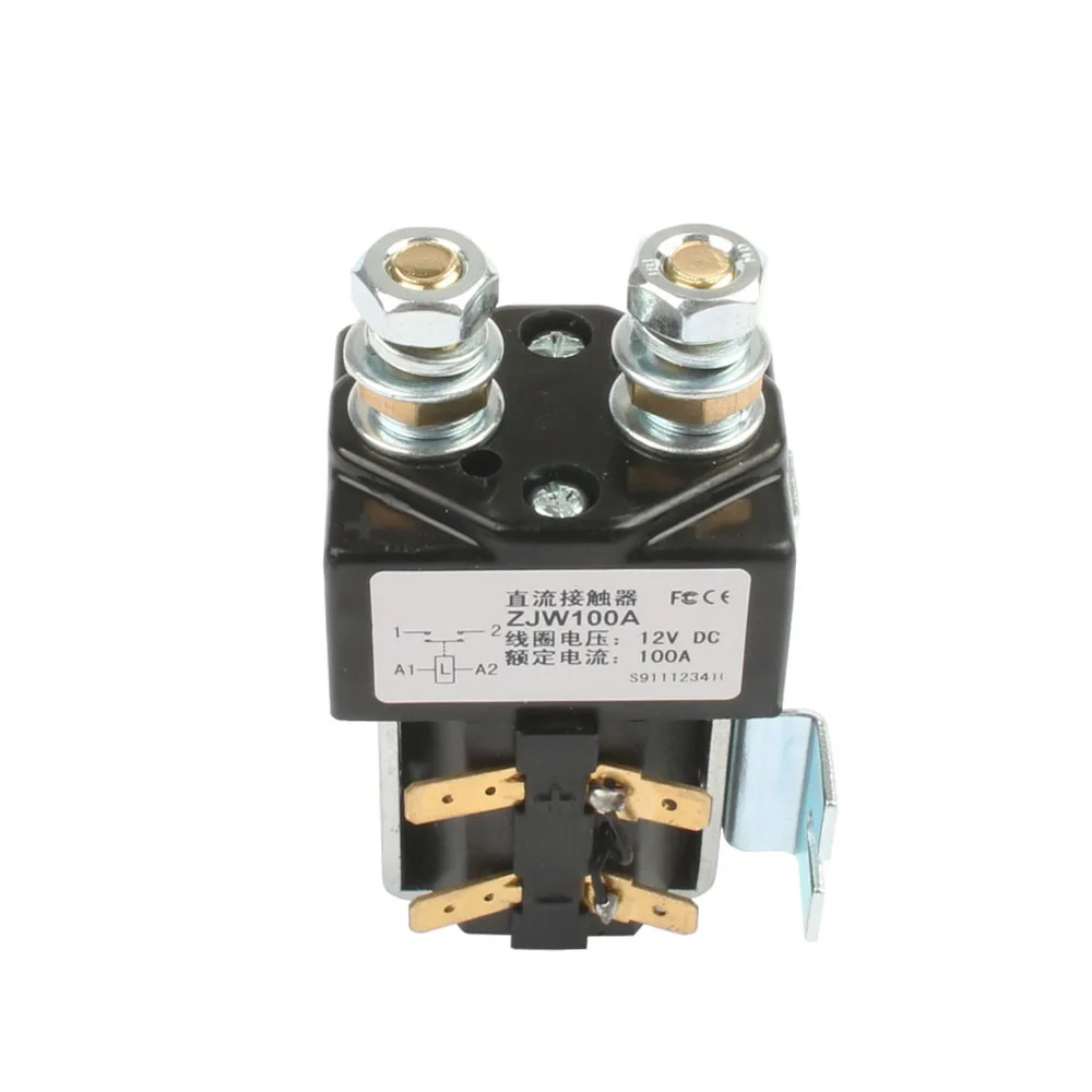 SW80 12V 24V 36V 48V 60V 72V 100A NO style DC контактор ZJW100A для мотора вилочного погрузчика электромобиль grab wehicle автомобильная лебедка