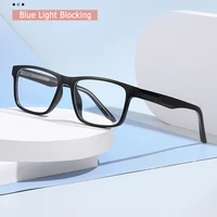 blue light blocking glasses anti blue ray optical eyeglasses frame for men and women full rim rectacgular unisex spectacles