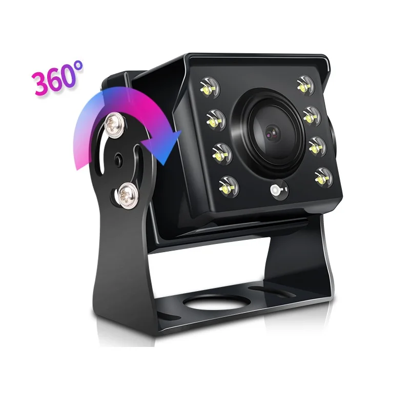 

XYCING 2021 Update Reverse Camera AHD 720P IP68 8 LED Starlight Night Vision Reversing Camera for Truck RV Bus Monitor DVR