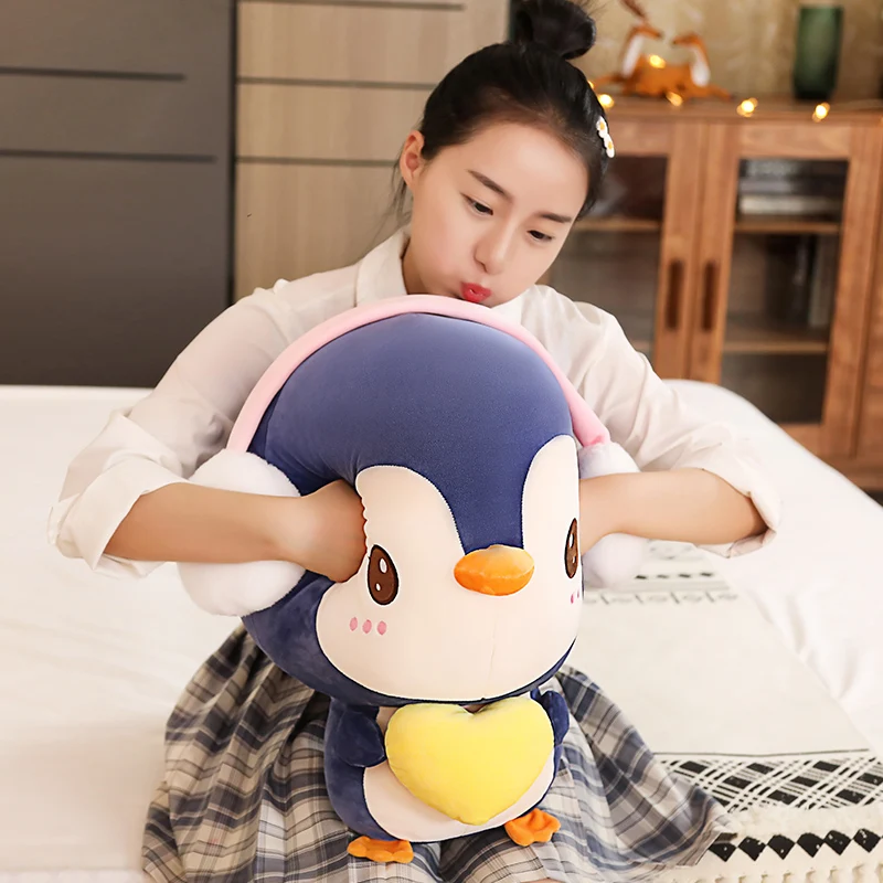 Супермягкая плюшевая игрушка в виде пингвина милая мультяшная игрушка-Зверюшка