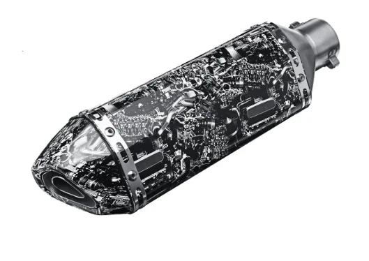 Глушитель для Akrapovic выхлопной трубы мотоцикла escape для trk502 suzuki gsr 600 crf 230 egzoz mt10 xadv r1200rt ninja300 xmax