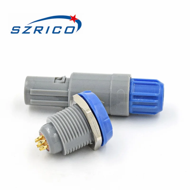 M14 пластиковый соединитель штепсельная вилка и розетка 2 3 4 5 6 7 8 9 10 14 контактный