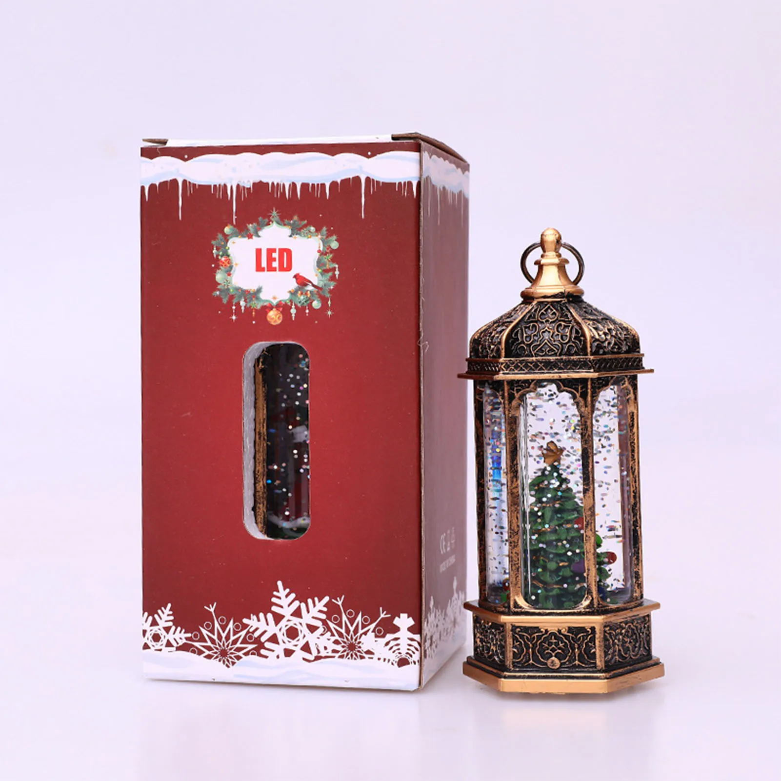

Merry Christmas Lantern Flashing Light Up Party Bar For Home Santa Deer Snowman Lamp Christmas Decoration New Year 2021 Gaudily