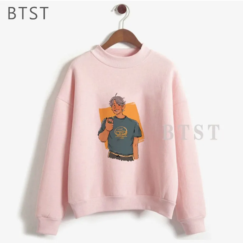 

90s Japanese Anime Haikyuu Hoodies Men Funny Karasuno Fly High Graphic Streetwear Winter Warm Fashion Unisex Sweatshirts Male