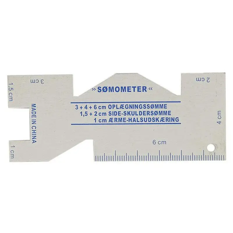 

Metal Somometer Sewing Quilting Rulers Measurement Gauge For Sewing Crafts