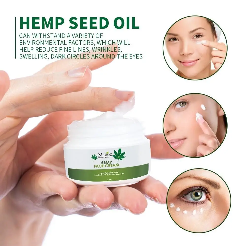 Чистые органические эфирные масла и Крам для лица КБР конопляное масло набор 2000