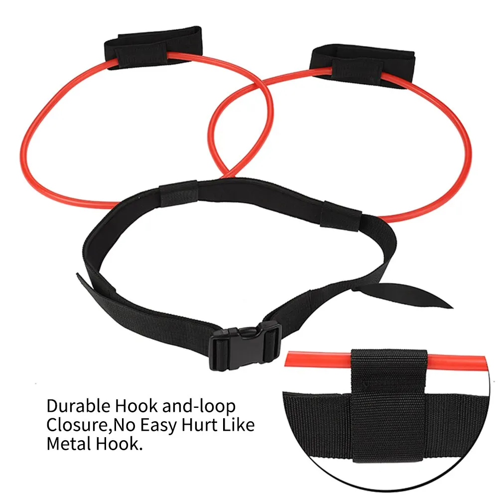 Fitness Resistance Belts Set Bands for Butt Legs Muscle Training Waist Belt Elastic | Спорт и развлечения