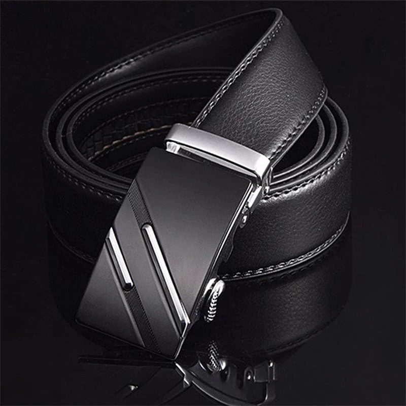 

Famous Brand Belt Men Top Quality Genuine Luxury Leather Belts for Men,Strap Male Metal Automatic Buckle